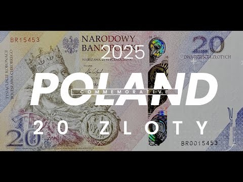 20 Zlotych POLAND BEST OF THE YEAR 2025 COMMEMORATIVE BANKNOTE - 1,000 Years of History