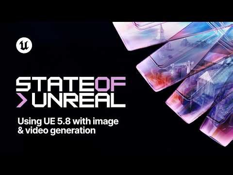Using UE 5.8 with Image and Video Generation | State of Unreal | Unreal Fest Chicago 2026