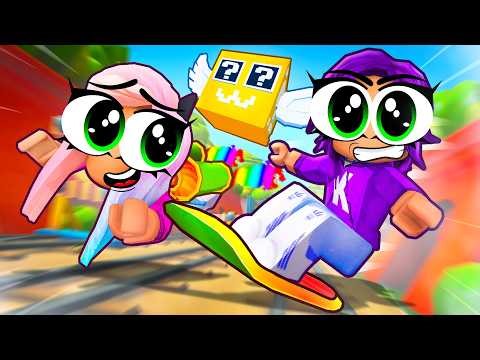 We went Subway Surfing on Roblox!