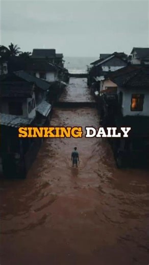 The City That Sinks 25 Centimeters Every Year