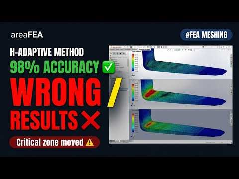 Don't TRUST Adaptive Mesh in FEA Until You Watch This