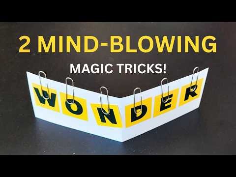 TWO Incredible Magic Tricks! [Jay Sankey Magic Tricks!] Amaze your friends and family!