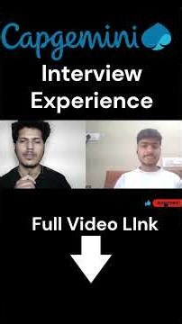 He Cracked 7.5 LPA Package | How many Rounds in Capgemini |Assessment Process of Capgemini