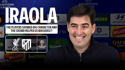 Iraola's Reaction: Anfield atmosphere, Barcola fitness | Liverpool 2-1 Atletico Madrid