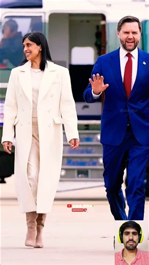 Usha Vance stuns in chic all-white ensemble while elegantly concealing baby bump in Maryland💖