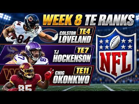 Week 8 Fantasy Football Tight End Rankings: Let's get Chiggy with it!