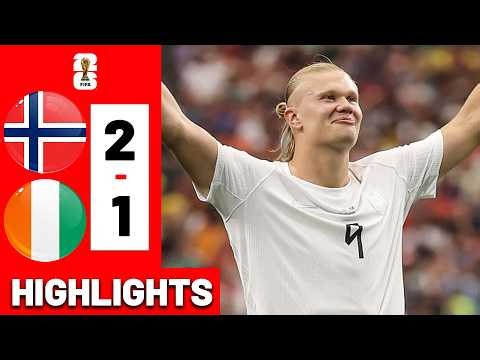 HAALAND GOAL! Norway vs Ivory Coast 2-1 HIGHLIGHTS All Goals 2026 COMPLETE