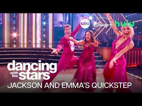 Jackson Olson and Emma Slater’s Dedication Night Quickstep | Dancing with the Stars