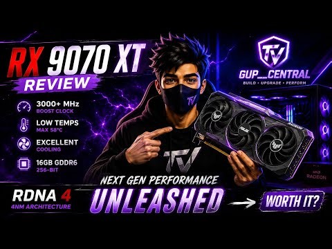 RX 9070 XT Review – AMD Finally Got It Right? | Benchmarks, Temps & Gaming Performance⚡