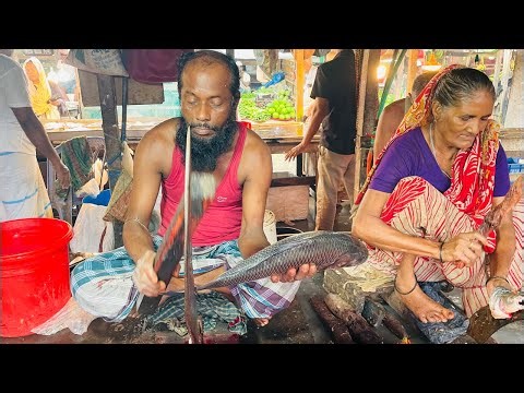 🔥 Amazing Fish Cutting Goes Viral! 216K+ Views 🐟 | LIVE