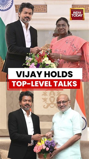 Vijay Holds Top-Level Talks | Meets President, Sonia & Rahul Gandhi in Delhi Visit #vijay #tamilnadu