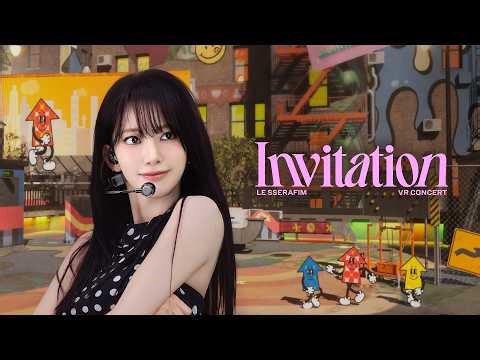 LE SSERAFIM (르세라핌) VR CONCERT : INVITATION