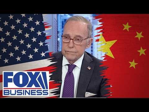 Larry Kudlow China is on their BACKFOOT