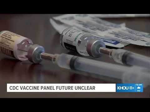 CDC Vaccine Panel faces unclear future
