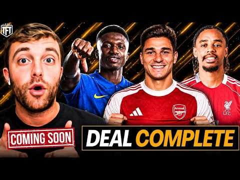 Barcola DEAL CONFIRMED✍️ Alvarez to Arsenal Update✅ Camara to Chelsea EXPECTED⌛