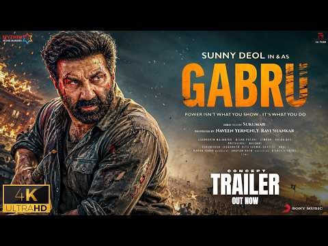 Gabru: First Look Trailer | Sunny Deol | Simran | Prit Kamani | Darshan Jariwala | May 2026