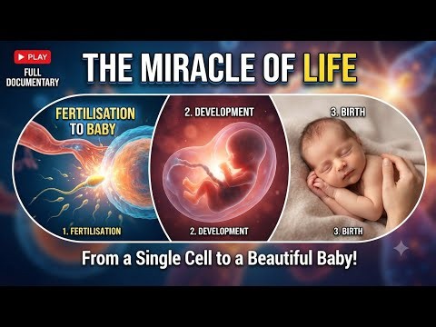 From Fertilisation to Full-Term Baby 🤰 | Complete 9-Month Pregnancy Journey in 3D 