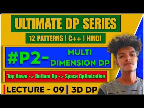 L9 - Multi Dimensional DP | Check If Valid Parentheses String Path | 3D DP | LeetCode 2267 Intuition