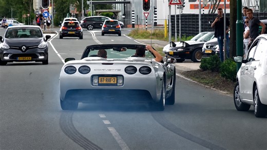 Corvette C5 almost spins under hard acceleration