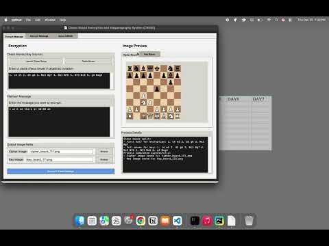 Chess Based Encryption And steganography System (CBESS)