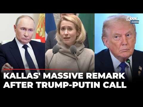 EU Foreign Policy Chief Makes Stunning Remark On Trump-Putin Call: 'Lot Of Questions Unanswered'