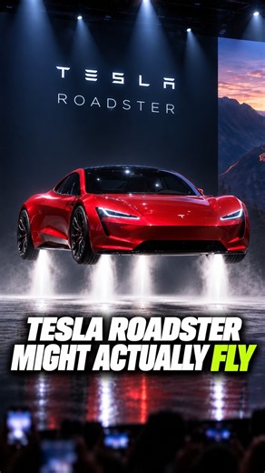 Tesla Roadster Might Actually Fly