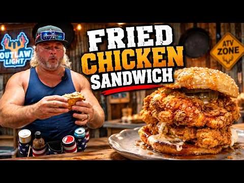 The ULTIMATE Crispy Fried Chicken Sandwich!