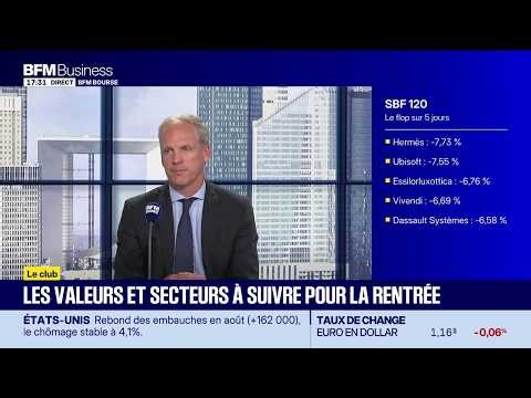 Bourse : les valeurs à suivre à la rentrée