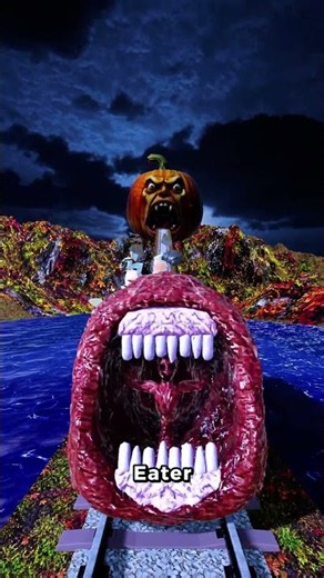 Wrong Costume?! Soccer Players VS Ghost Train Eater! 🎃 #roblox #kpopdemonhunters