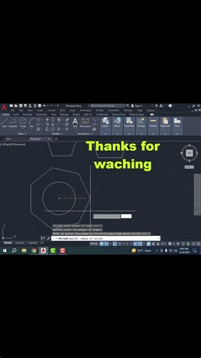 Polygon draw AutoCAD ,polygon details c