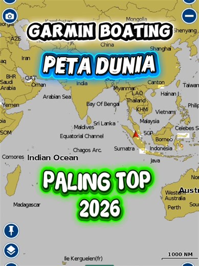 Garmin Navionics Boating Update 2026 Paling Top Peta Seluruh Dunia #garmin #boatinghd #navionics #opencpn