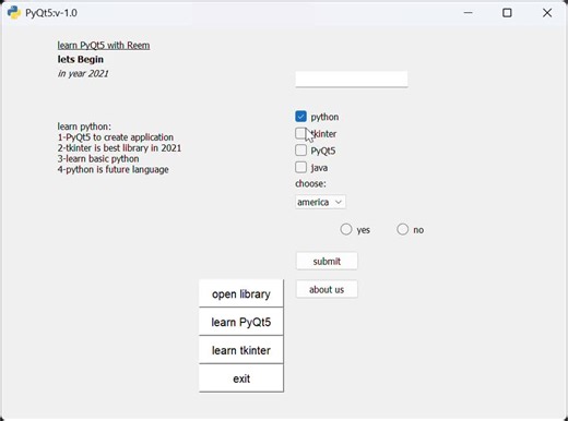 #python #pyqt5 #oop #gui #softwaredevelopment | Reem Sameh