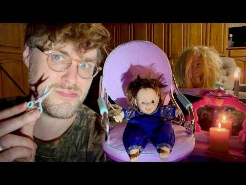 I tried giving my extremely HAUNTED DOLL a makeover *ACTUALLY SCARY*