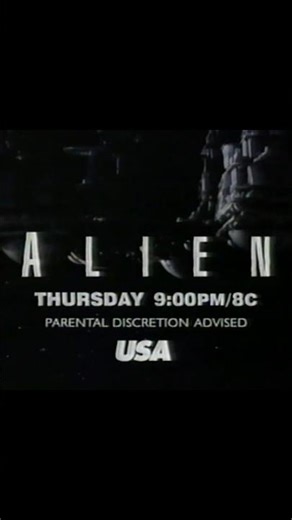 1994 USA Promo for Alien (1979) #alien #1970s #1990s #sigourneyweaver
