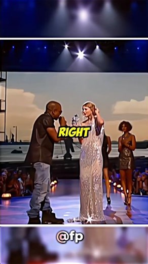 Taylor Winning Her First VMA...Then THIS Happened on Stage! #shorts