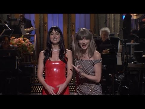 Taylor Swift Crashes Dakota Johnson's SNL Monologue as Her Therapist!