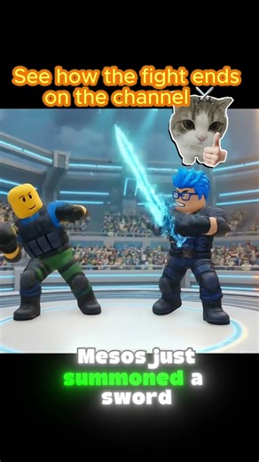 Roblox Fight Night ⚔️ Noob Pulls a Sword?!