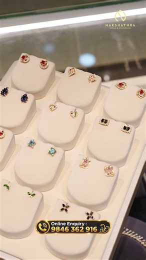 ✨ Beautiful Gold Studs Collection 💛