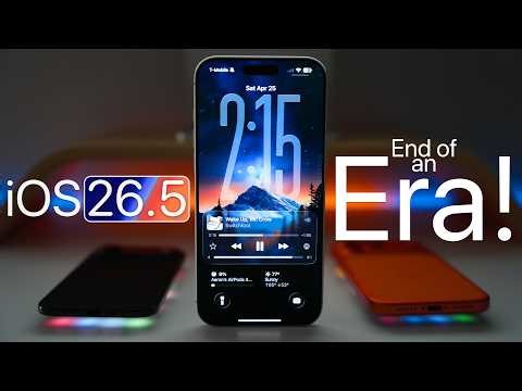 iOS 26.5 - It's Happening!