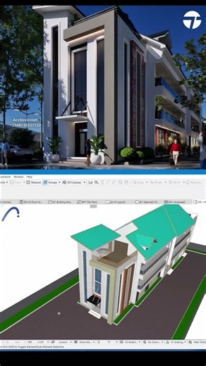 Twinmotion 2026.1 | Archicad 28 | Modern Office Lumen Render