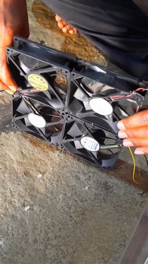 Made a Water + Air CPU Cooler at Home 😱💧 #shorts