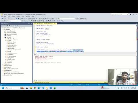 SQL Tamil Insert records into a table #3