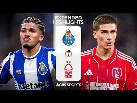 Porto vs. Nottingham Forest: Extended Highlights | UEL Quarterfinals - Leg 1 | CBS Sports Golazo