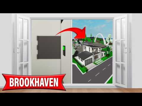 Secret Safe In The Modern House In Brookhaven RP