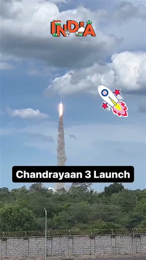 Chandrayaan 3 Launch: The Historic Moment India Touched the Moon! #trendingreels #shorts