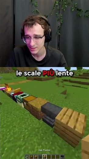 minecraft scale più lente #minecraft #shorts