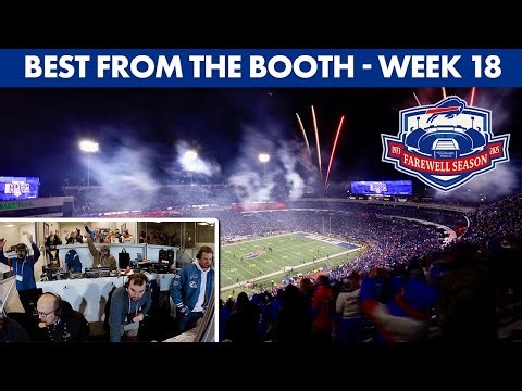 Relive The BEST Moments From The Regular Season Finale From The Broadcast Booth! | Buffalo Bills