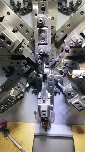 Automatic Tower Spring Making Machine #machine #spring #towerspring