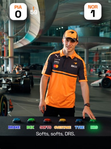 Think fast. Move faster. ⚡️ Lando & Oscar race against the clock in the latest @fxpro_global Speed Challenge #McLarenF1 #F1
