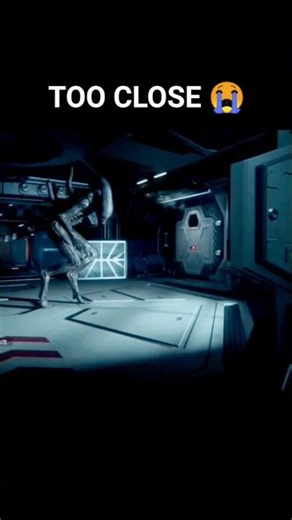 TOO CLOSE !!! #alienisolation #shorts #horror